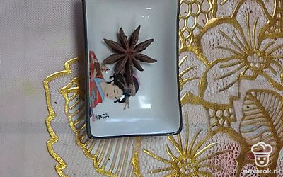 Приготовим специи. Бадьян (звёздочка).