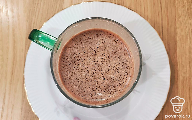 Испанский шоколадный латте — Рецепт с фото
