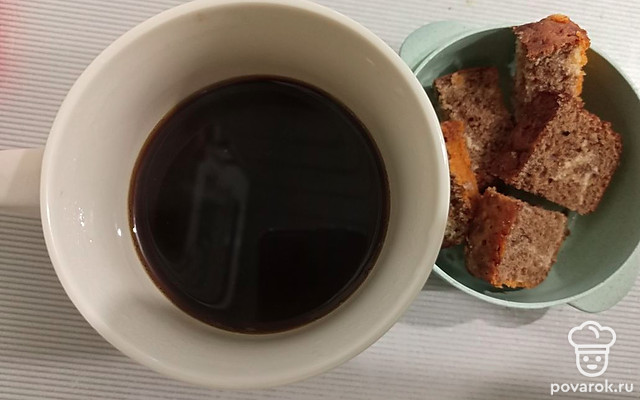 Жареный кофе с ванильным сахаром — Рецепт с фото