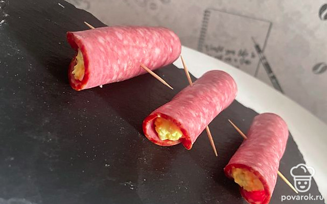 Рулетики «Острик» — Рецепт с фото