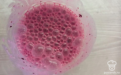 Пробейте до однородного состояния.