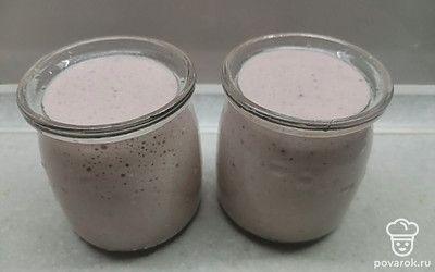 Смузи готов. Приятного аппетита! 