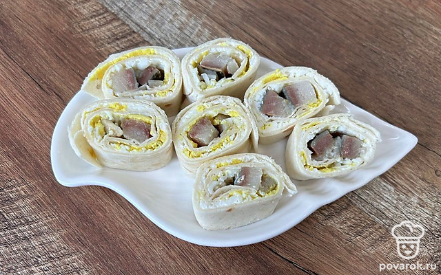 Роллы из сельди — Рецепт с фото