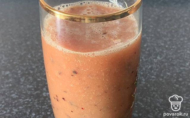 Смузи с апельсином и сливами — Рецепт с фото