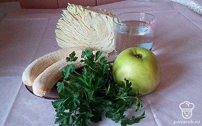 Подготовьте и отмерьте все ингредиенты. Воду лучше брать минеральную.