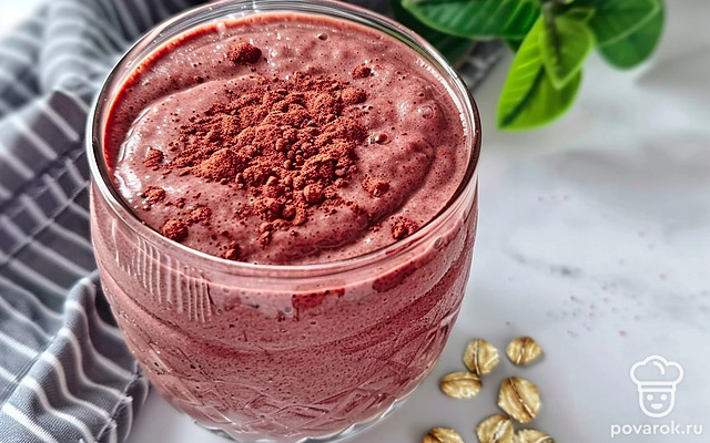 Диетический овсяный смузи — Рецепт с фото