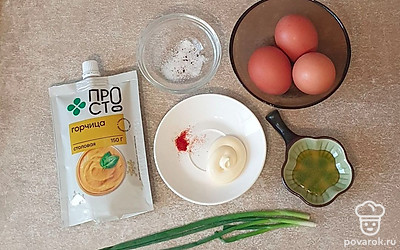 Подготовьте все ингредиенты.
