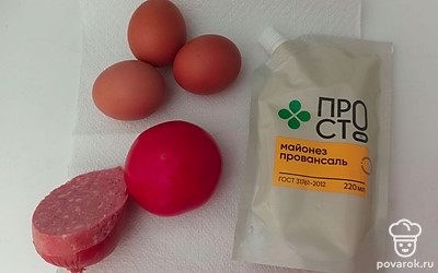 Подготавливаем все ингредиенты.