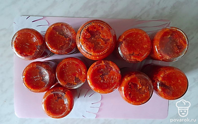 Переверните и оставьте до полного остывания.