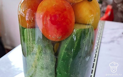 Заливаем кипятком, чтобы настоялось.