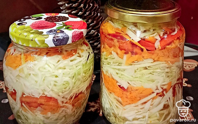 Маринованная капуста «12 часов» — Рецепт с фото