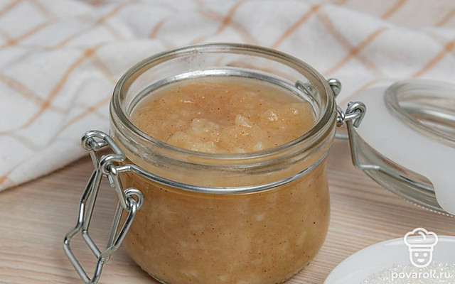 Пюре из груш с корицей на зиму — Рецепт с фото