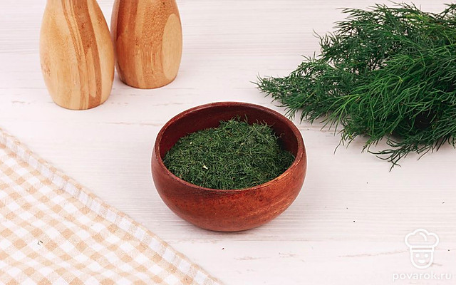 Сушка укропа — Рецепт с фото