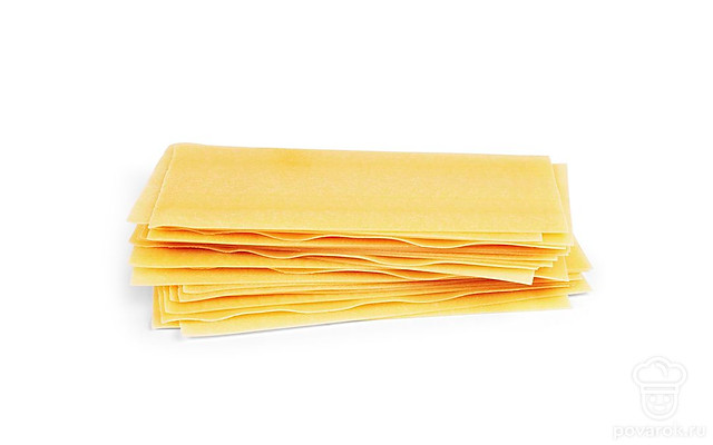 Листы лазаньи &mdash; Рецепты с ингредиентом