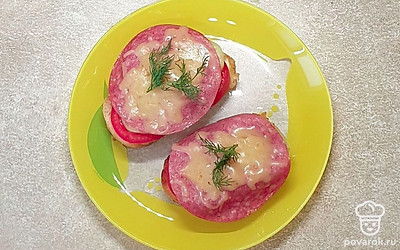 Горячие бутерброды с сыром и перцем — Рецепт с фото