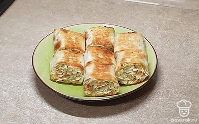 Закуска готова. Приятного аппетита! 