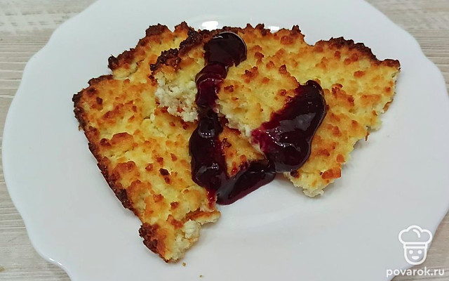 Творожная запеканка с манкой — Рецепт с фото