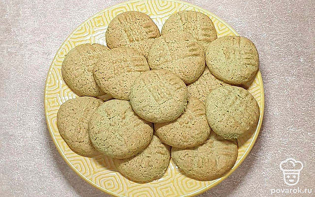 Печенье со свежей мятой — Рецепт с фото