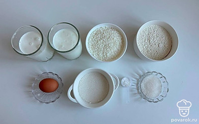 Подготовьте все ингредиенты.