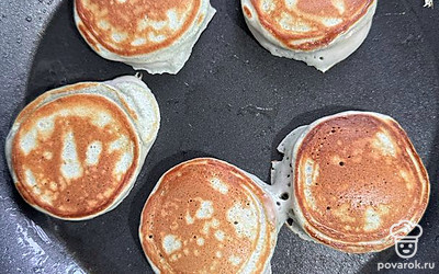 Обжаривайте с двух сторон.