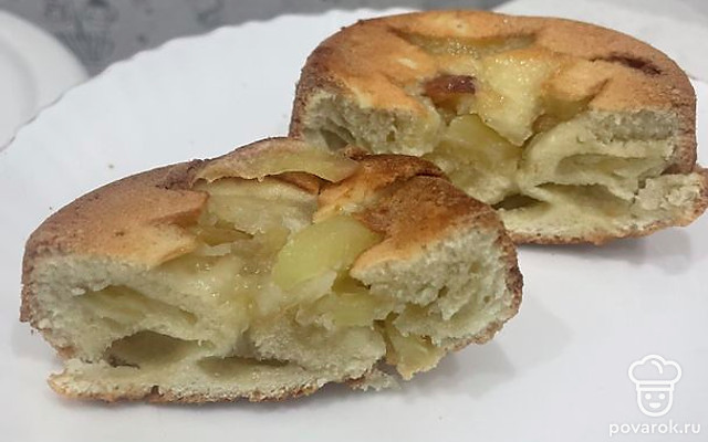 Булочкa «Яблочная душа» — Рецепт с фото