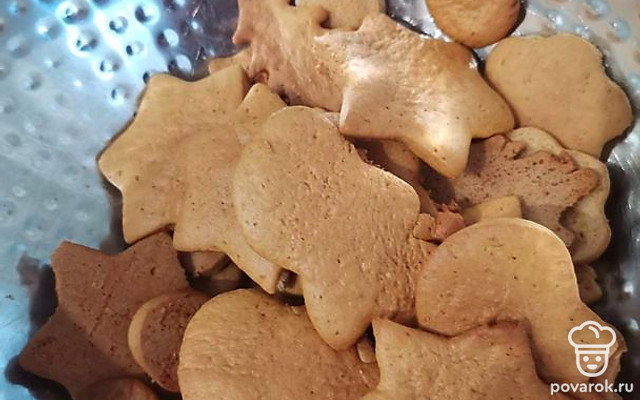 Медовое вкусное печенье на скорою руку — Рецепт с фото