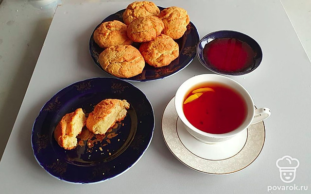 Колобки из бездрожжевого теста — Рецепт с фото