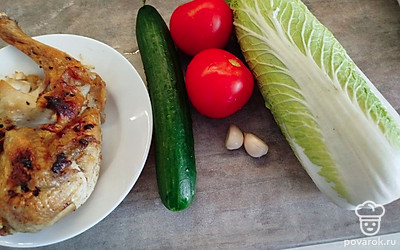 Подготовьте все ингредиенты.