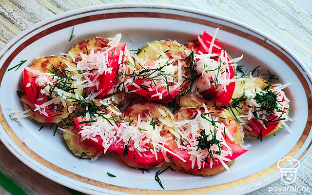 Бутерброд из кабачка — Рецепт с фото