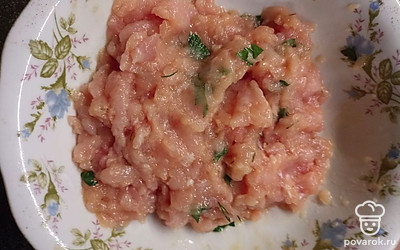 Перемешайте смесь до однородности. 