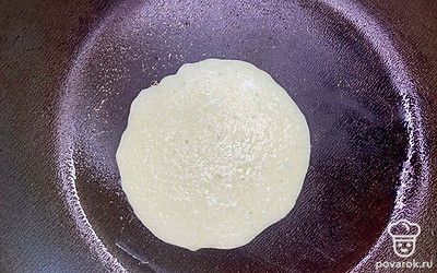 Разогрейте сковороду с маслом. Столовой ложкой выкладывайте тесто 
и обжаривайте с двух сторон до румяной корочки.