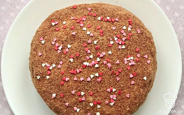 Бисквитный торт — Рецепт с фото