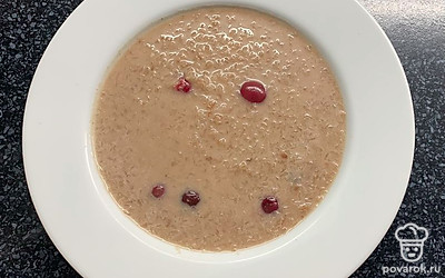 Гречневые хлопья готовы.