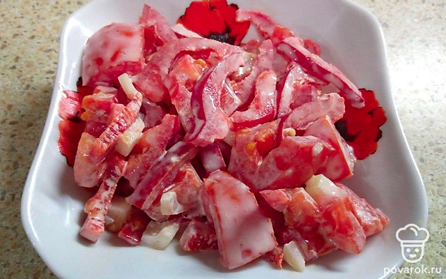 Салат «Красное счастье» — Рецепт с фото