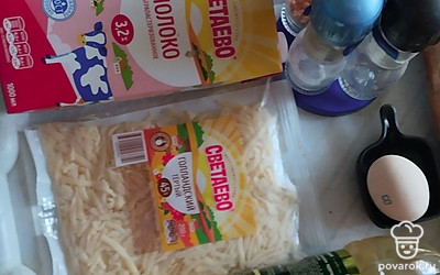 Подготовьте все ингредиенты.