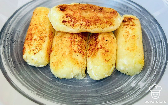 Картофельные палочки с сыром — Рецепт с фото