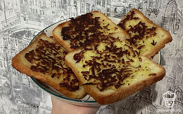 Горячие картофельные бутерброды — Рецепт с фото