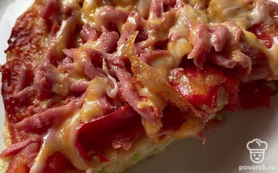 Подаем порционно.