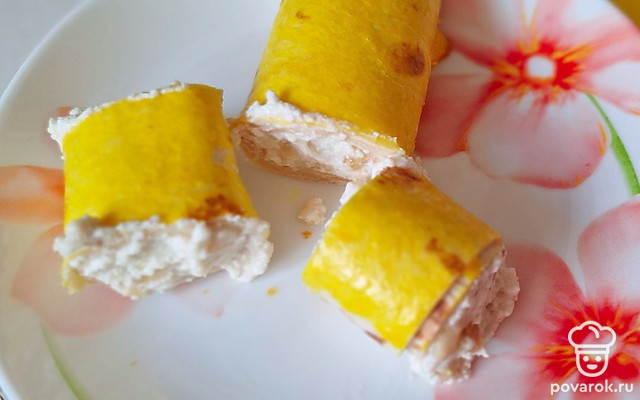 Сладкий завтрак с бананом и творогом — Рецепт с фото