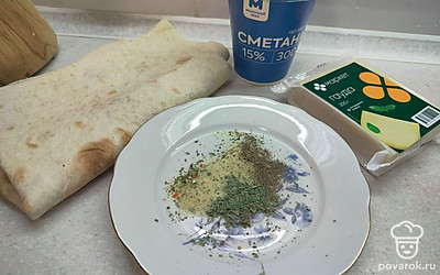 Подготовьте все ингредиенты.