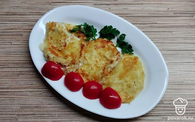 Жареная моцарелла — Рецепт с фото