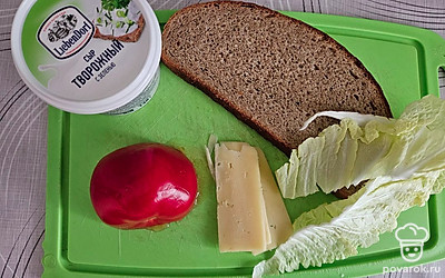 Подготовьте все ингредиенты. Разогрейте гриль. 