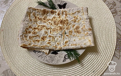 Подайте к чаю с зеленью.