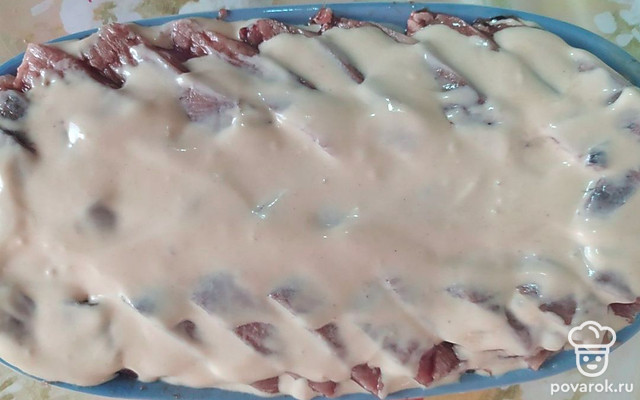 Сельдь под соусом — Рецепт с фото