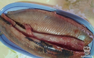 Отделите филе.