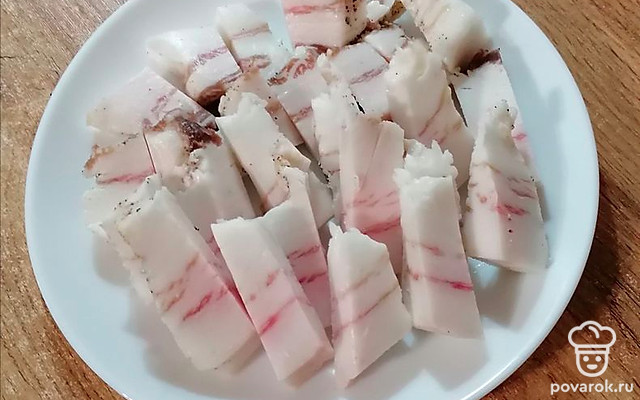 Как засолить сало — Рецепт с фото