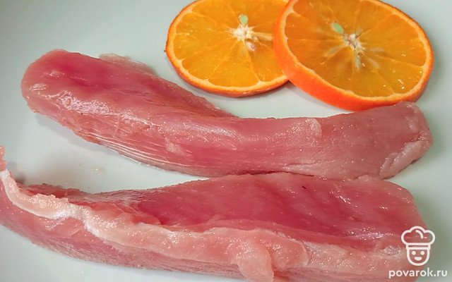 Соленый тунец с апельсином — Рецепт с фото