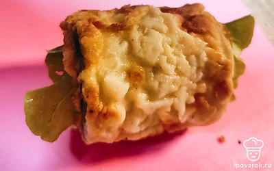 Сверните в рулет. 