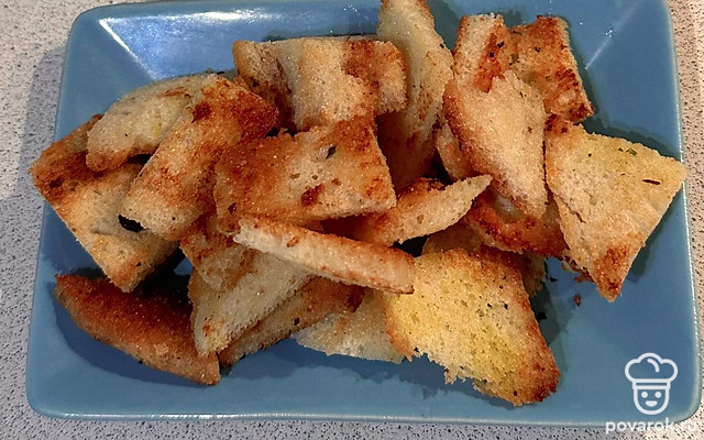 Тоненькие сухарики в домашних условиях — Рецепт с фото