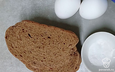 Подготовьте все нужные ингредиенты для этого завтрака.